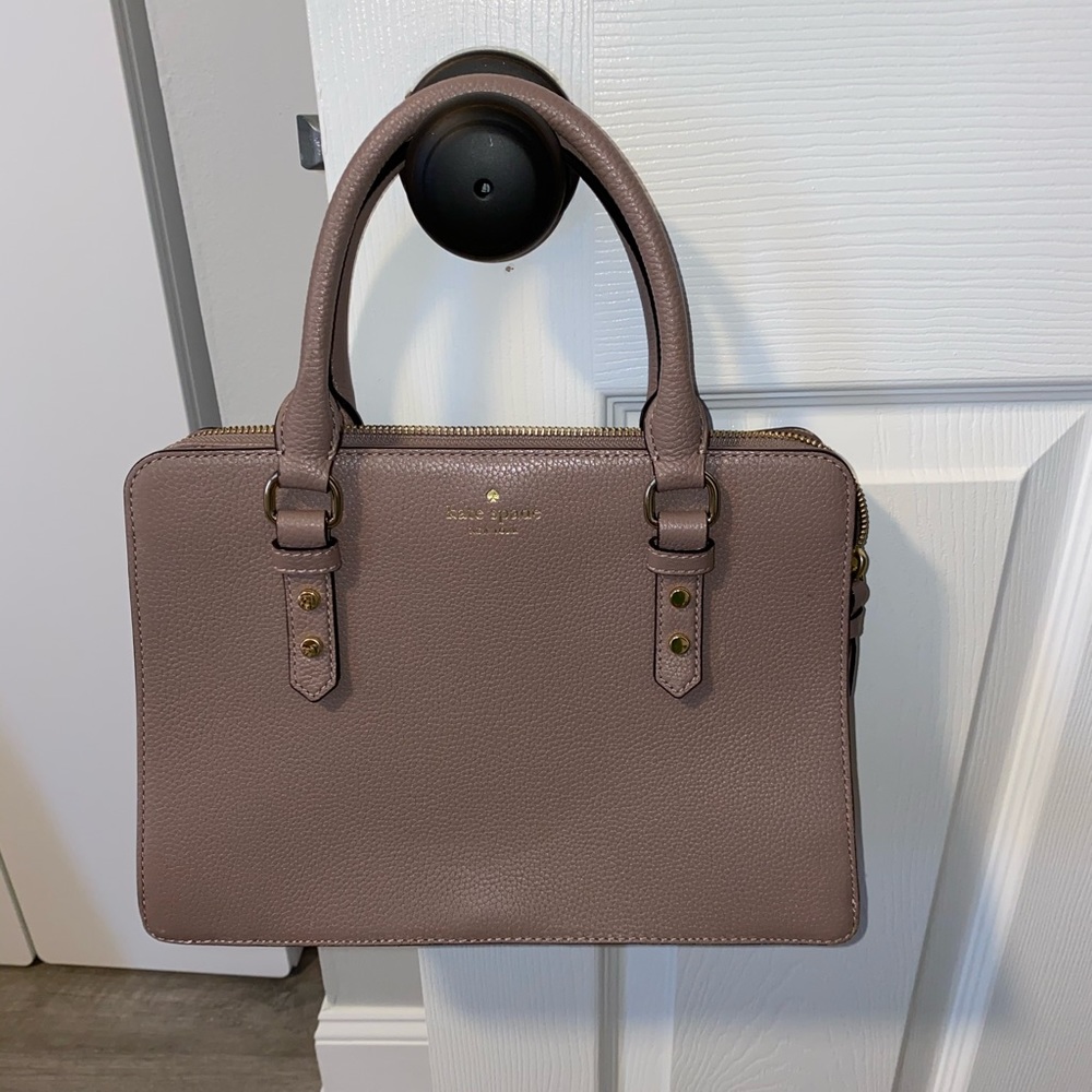 Kate Spade mauve satchel